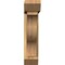Ekena Millwork Funston Slat Rough Sawn Bracket w/ Offset Brace, Western Red Cedar, 6"W x 22"D x 26"H BKT0604X22X26FST06RWR - alternate 2